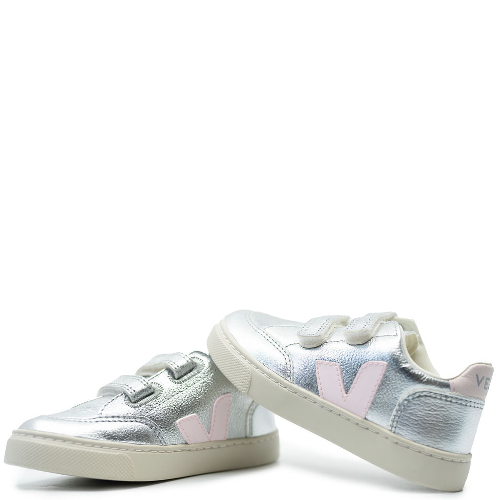 Veja Silver Lassi Sneaker-Tassel Children Shoes