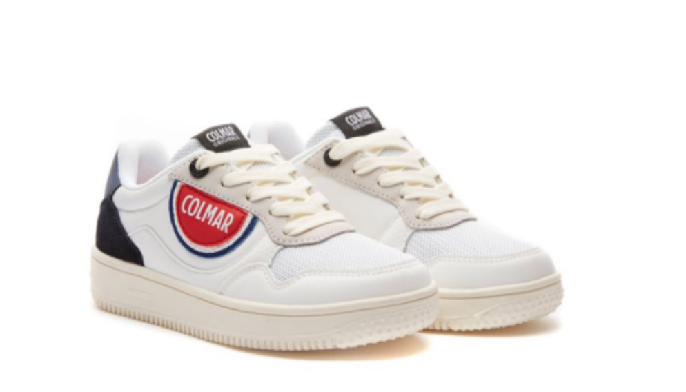Colmar White Logo Austin Sneaker-Tassel Children Shoes