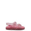 Mini Melissa Pink Confetti Jelly Sandal-Tassel Children Shoes