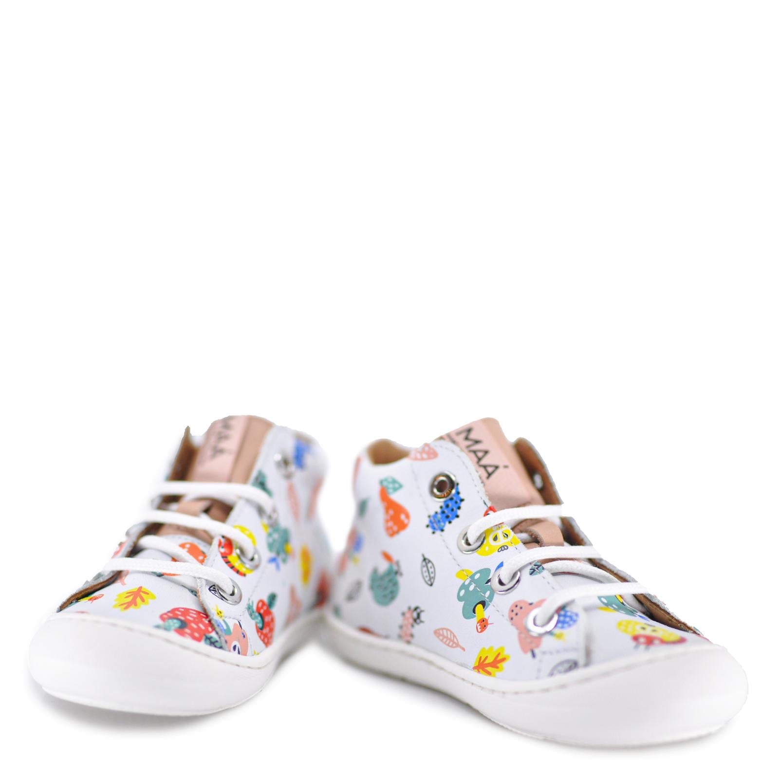 MAA Fruit Print Baby Sneaker-Tassel Children Shoes