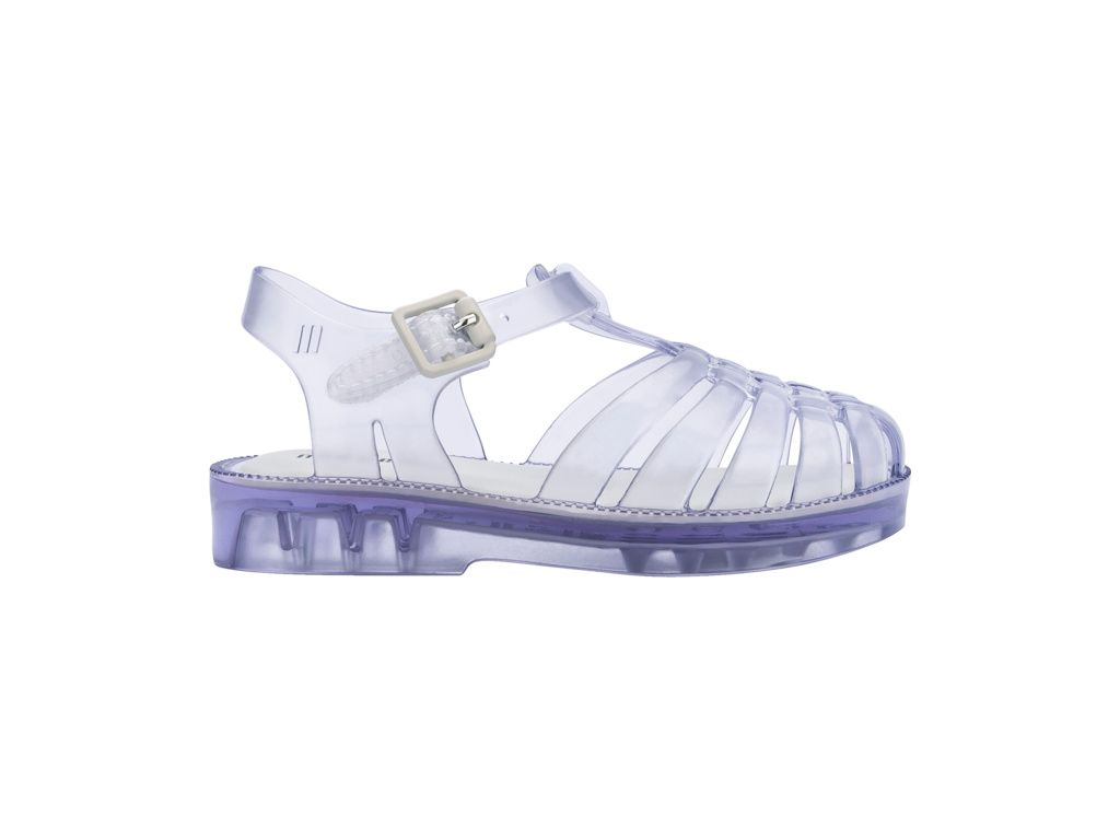 Mini Melissa Clear Gladiator Sandal-Tassel Children Shoes