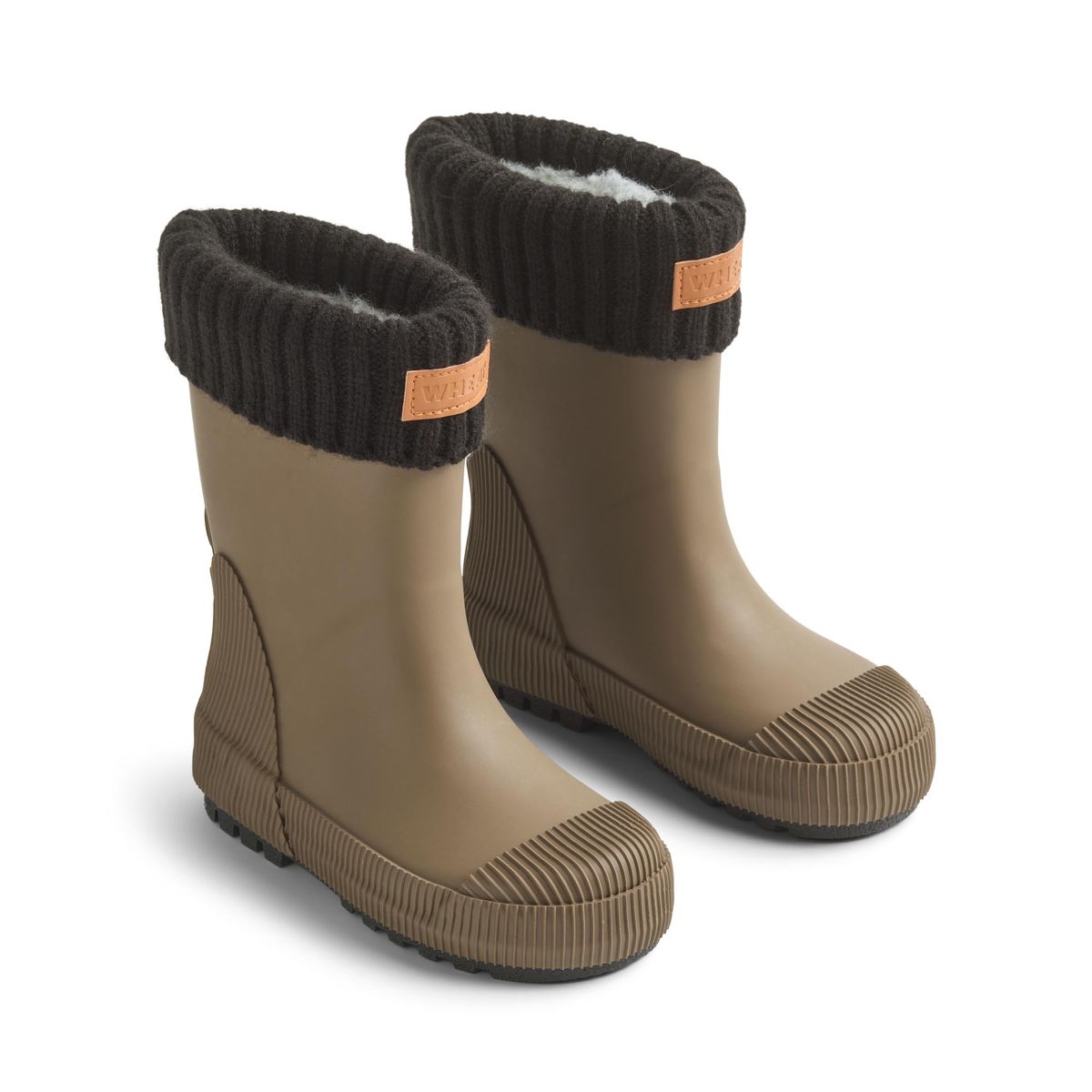 Wheat Wood Rubber Rainboot-Tassel Children Shoes
