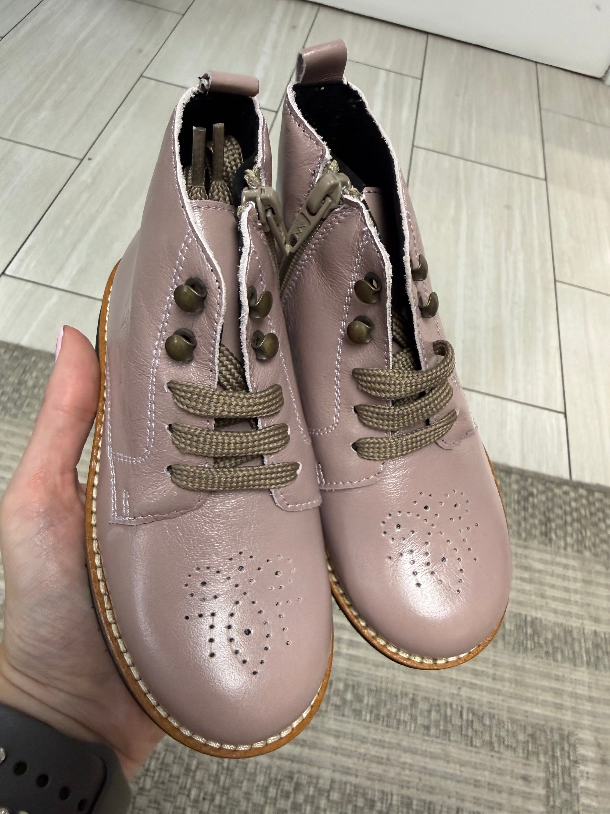 Blublonc Mauve Perf Bootie