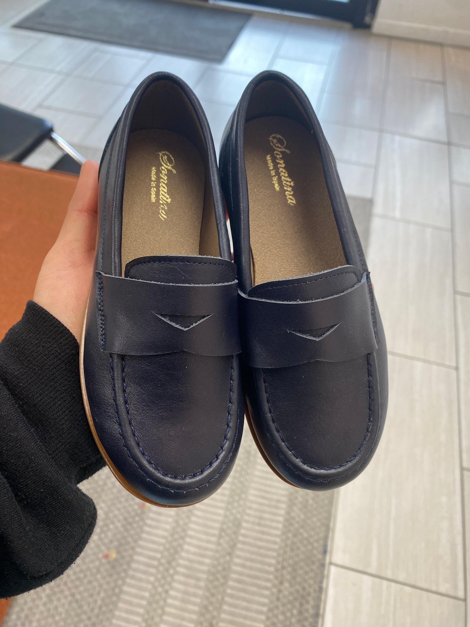 Sonatina Marine Leather Penny Loafer-Tassel Children Shoes