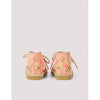 Petit Nord Blush Patent Embroidered Scalloped Baby Bootie-Tassel Children Shoes