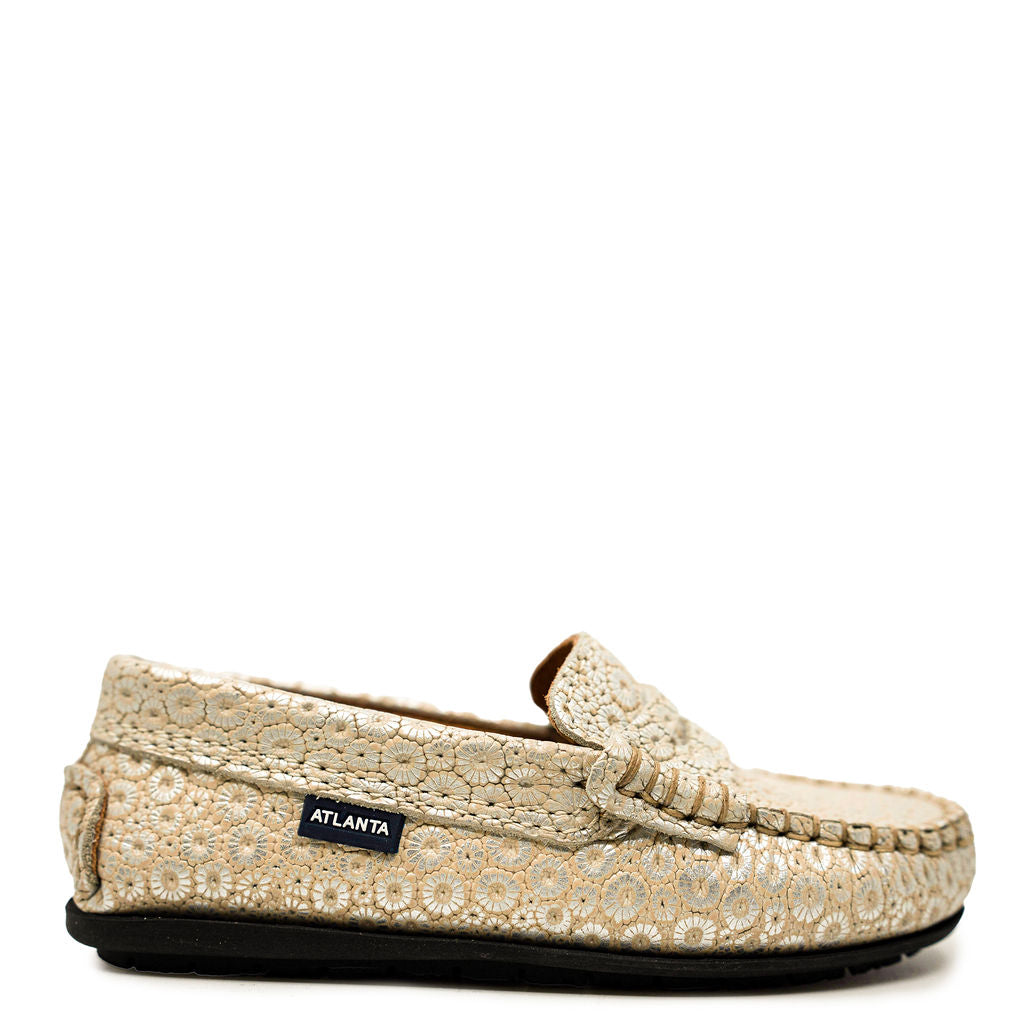 Atlanta Mocassin Sand Sunflower Penny Loafer-Tassel Children Shoes