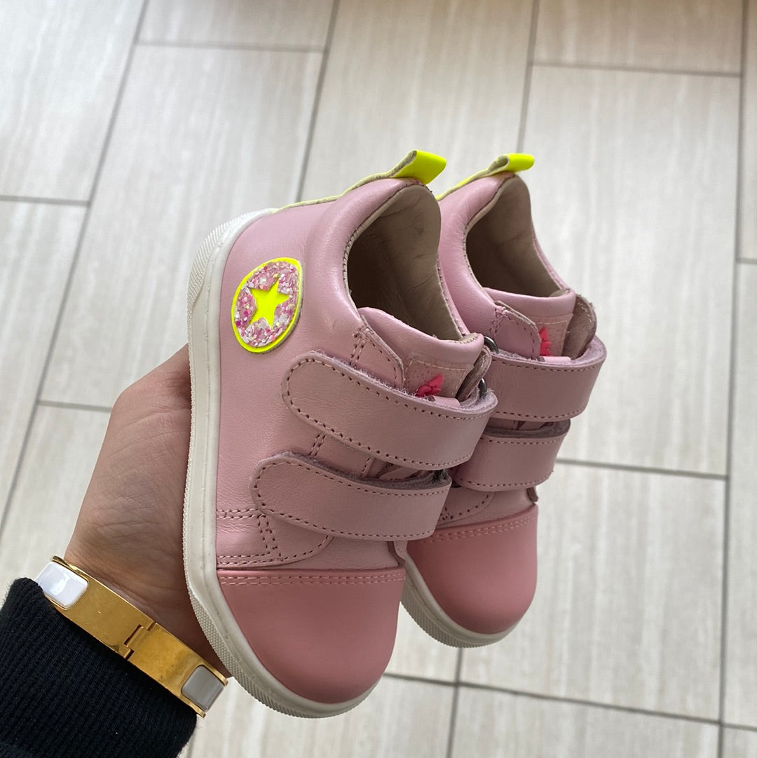 Acebos Pink Neon Baby Sneaker-Tassel Children Shoes