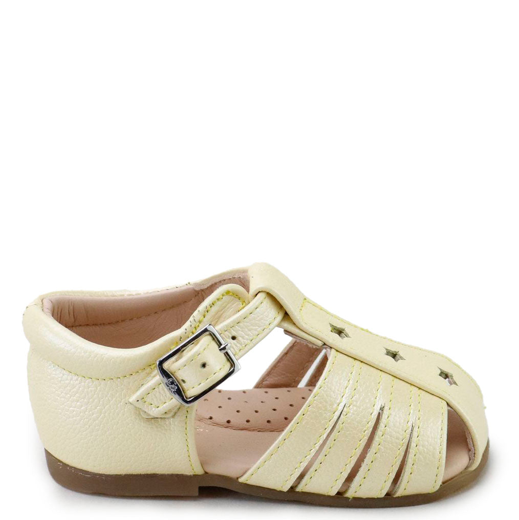 Papanatas Limon Star Baby Sandal-Tassel Children Shoes