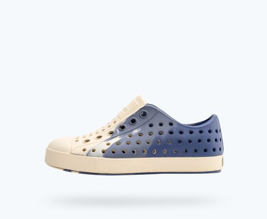 Native Jefferson Ink Marbled-Tassel Children Shoes