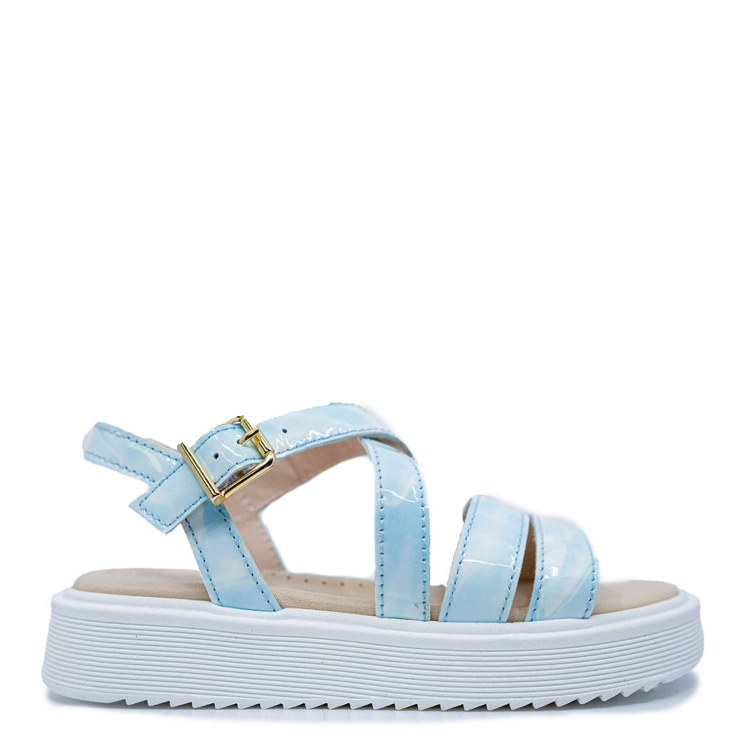 Beberlis Cloud Patent Platform Sandal-Tassel Children Shoes