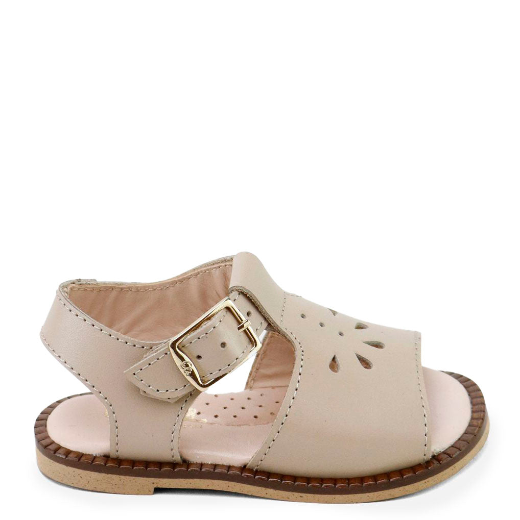 Papanatas Toasted Brown Baby Sandal-Tassel Children Shoes