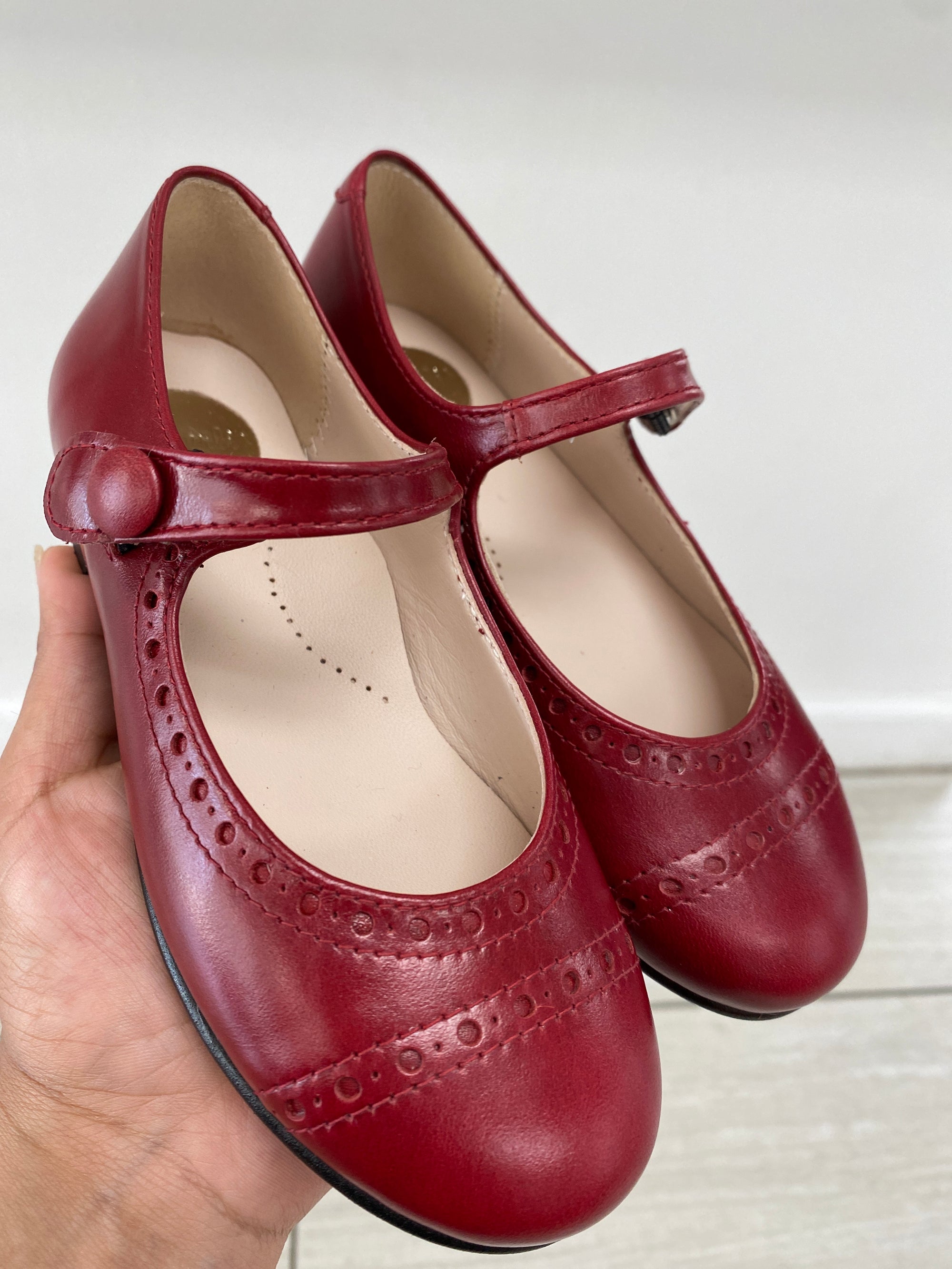 Beberlis Ruby Perf Captoe Mary Jane-Tassel Children Shoes