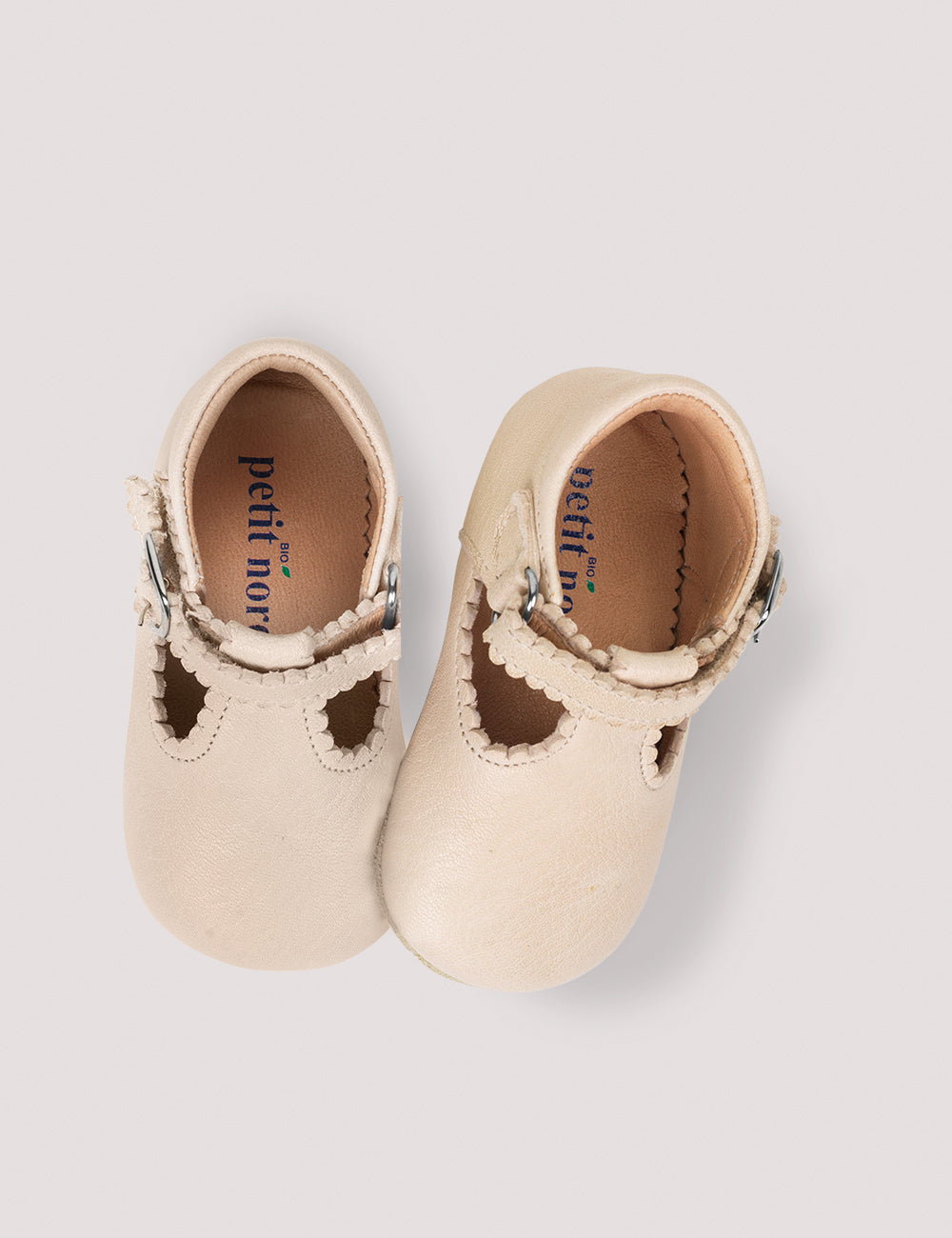 Petit Nord Cream Softsole-Tassel Children Shoes