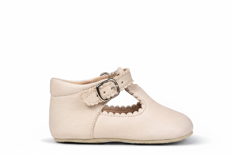 Petit Nord Cream Softsole-Tassel Children Shoes