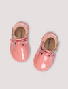 Petit Nord Papaya Patent Baby Bow Shoe-Tassel Children Shoes