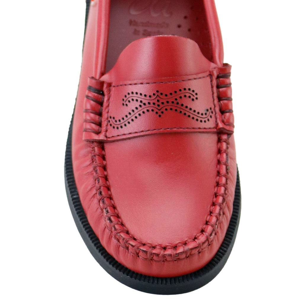Papanatas Red Stamp Penny Loafer-Tassel Children Shoes