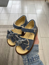 Andanines Denim Bow Sandal-Tassel Children Shoes