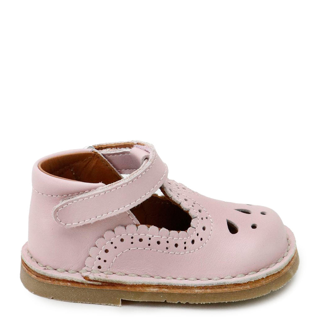 Papanatas Light Pink Perf Baby Shoe-Tassel Children Shoes