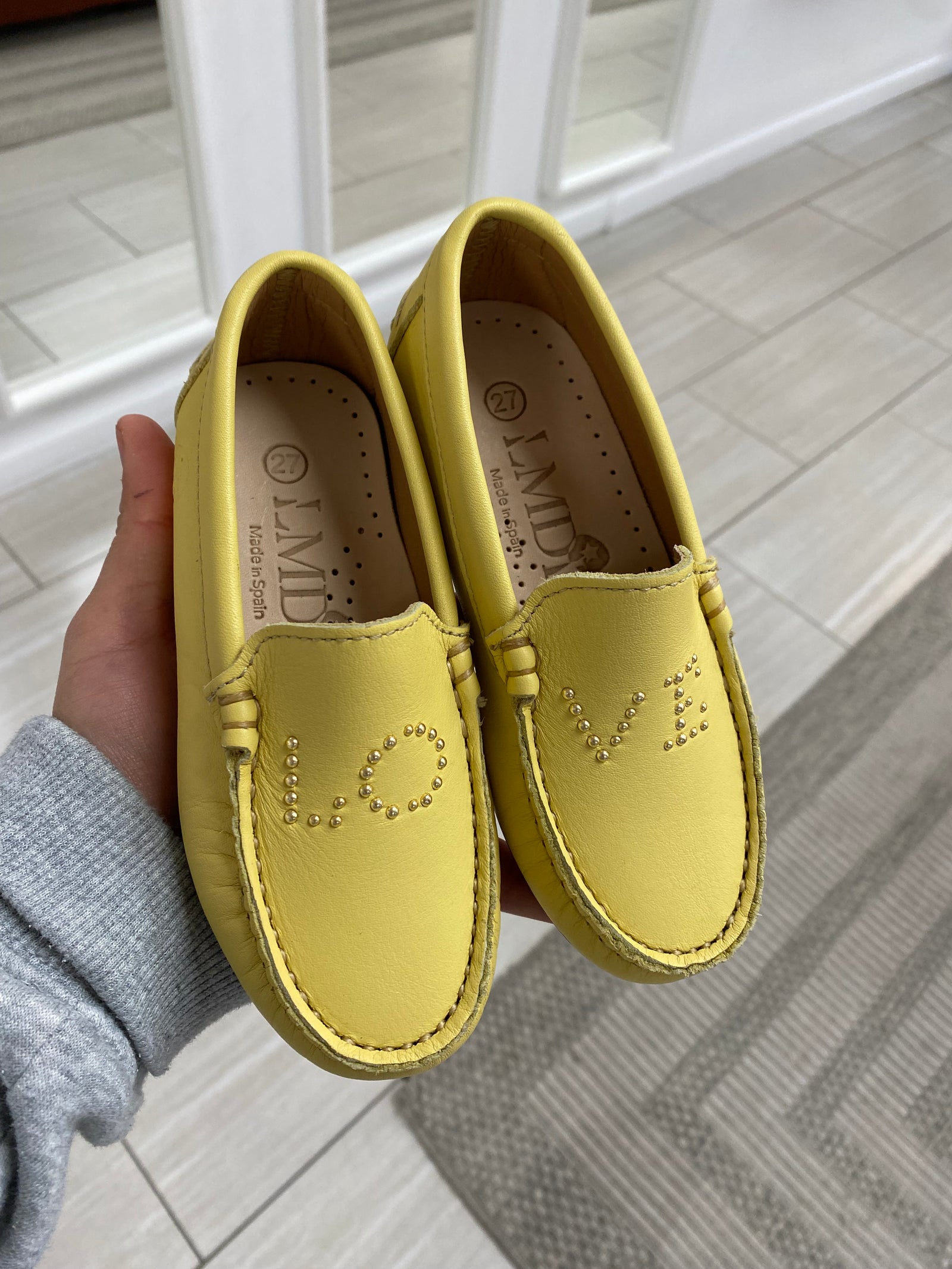 LMDI Sunflower LOVE Loafer-Tassel Children Shoes