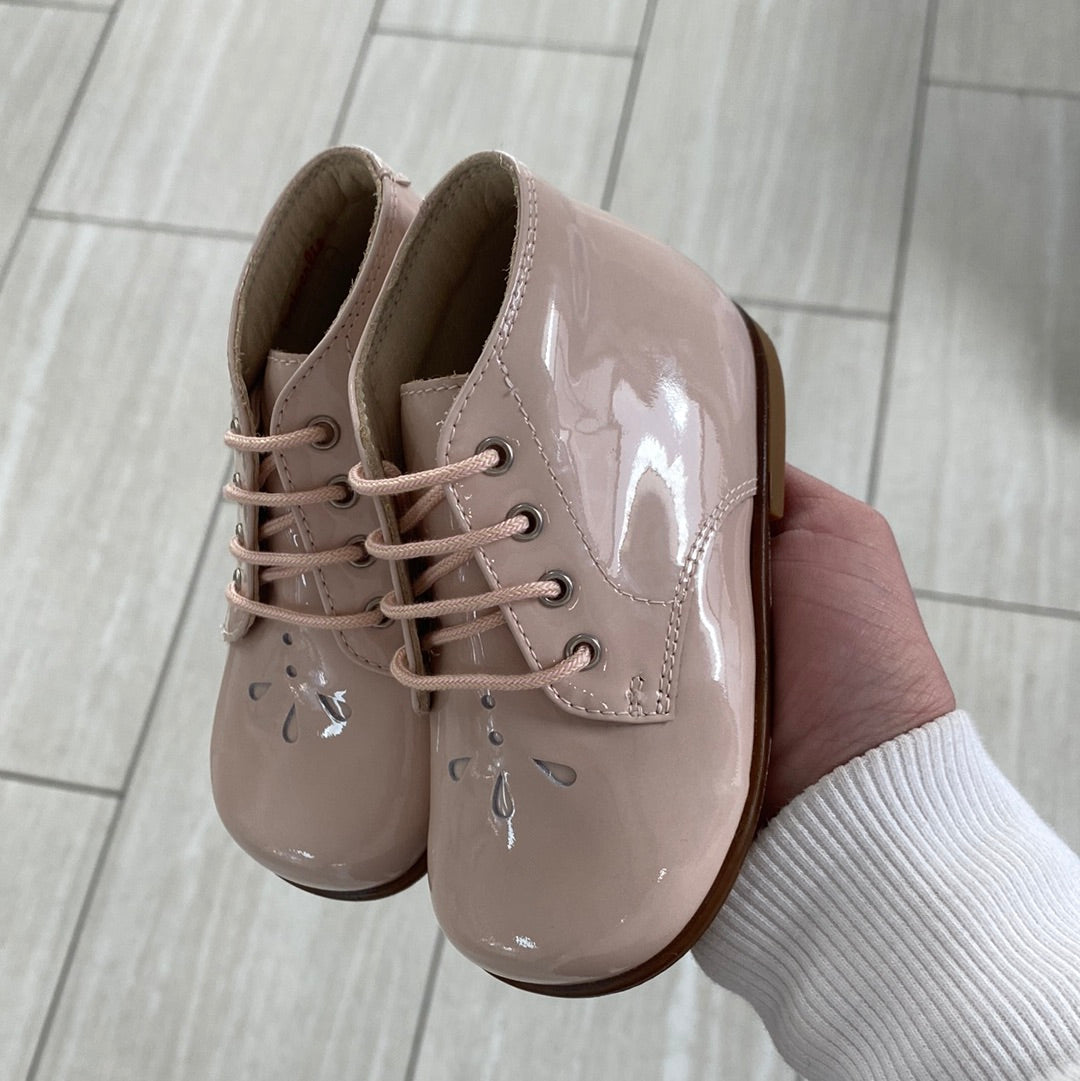Beberlis Baby Pink Teardrop Baby Bootie-Tassel Children Shoes
