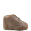 Papanatas Stone Taupe Wingtip Baby Bootie-Tassel Children Shoes