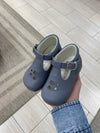 Andanines Steel Blue Star Baby Shoe-Tassel Children Shoes