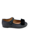 Papanatas Black Bow Mary Jane-Tassel Children Shoes