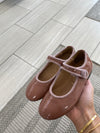 Papanatas Pretty Pink Patent Mary Jane-Tassel Children Shoes