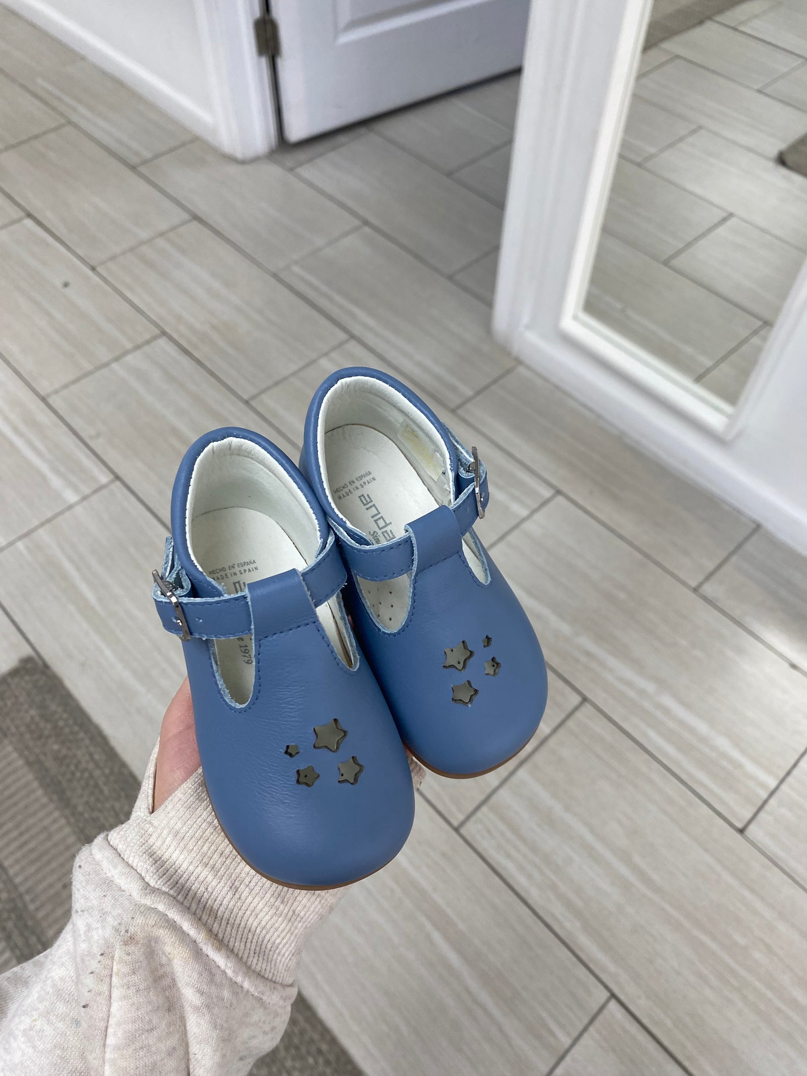 Andanines Ocean Star Perf Baby Shoe-Tassel Children Shoes