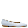 LMDI White Pastel Stud Ballet Flat-Tassel Children Shoes