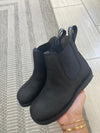 Angulus Black Chelsea Boot-Tassel Children Shoes