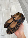 Papanatas Leopard Fur Mary Jane-Tassel Children Shoes