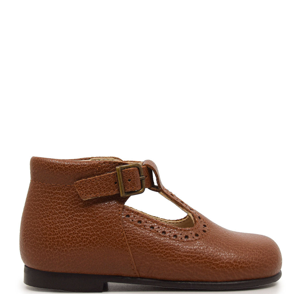 Beberlis Luggage Leather T Strap Baby Shoe-Tassel Children Shoes