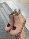 Angulus Rosebud Heart Bootie-Tassel Children Shoes
