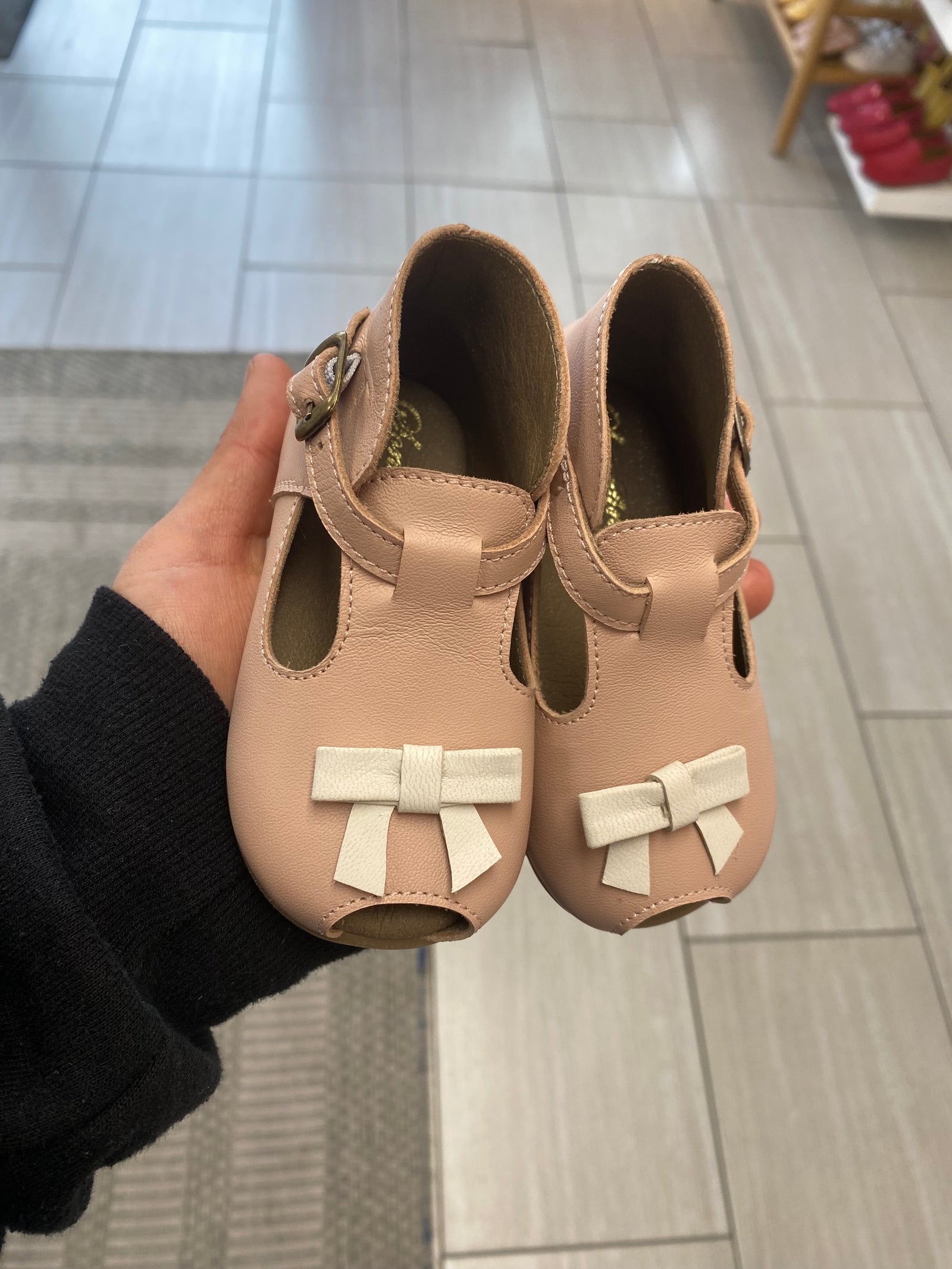 Sonatina Petale and White Baby Sandal-Tassel Children Shoes