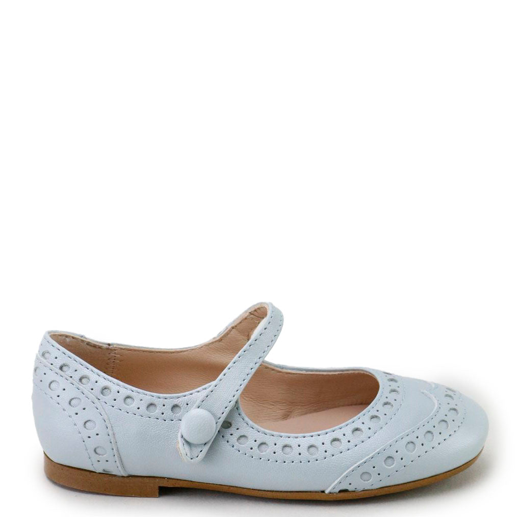 Papanatas Sky Wingtip Mary Jane-Tassel Children Shoes