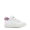 Beberlis White Hearts Sparkly Baby Sneaker-Tassel Children Shoes