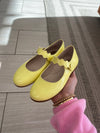 Beberlis Sunshine Scalloped Mary Jane-Tassel Children Shoes