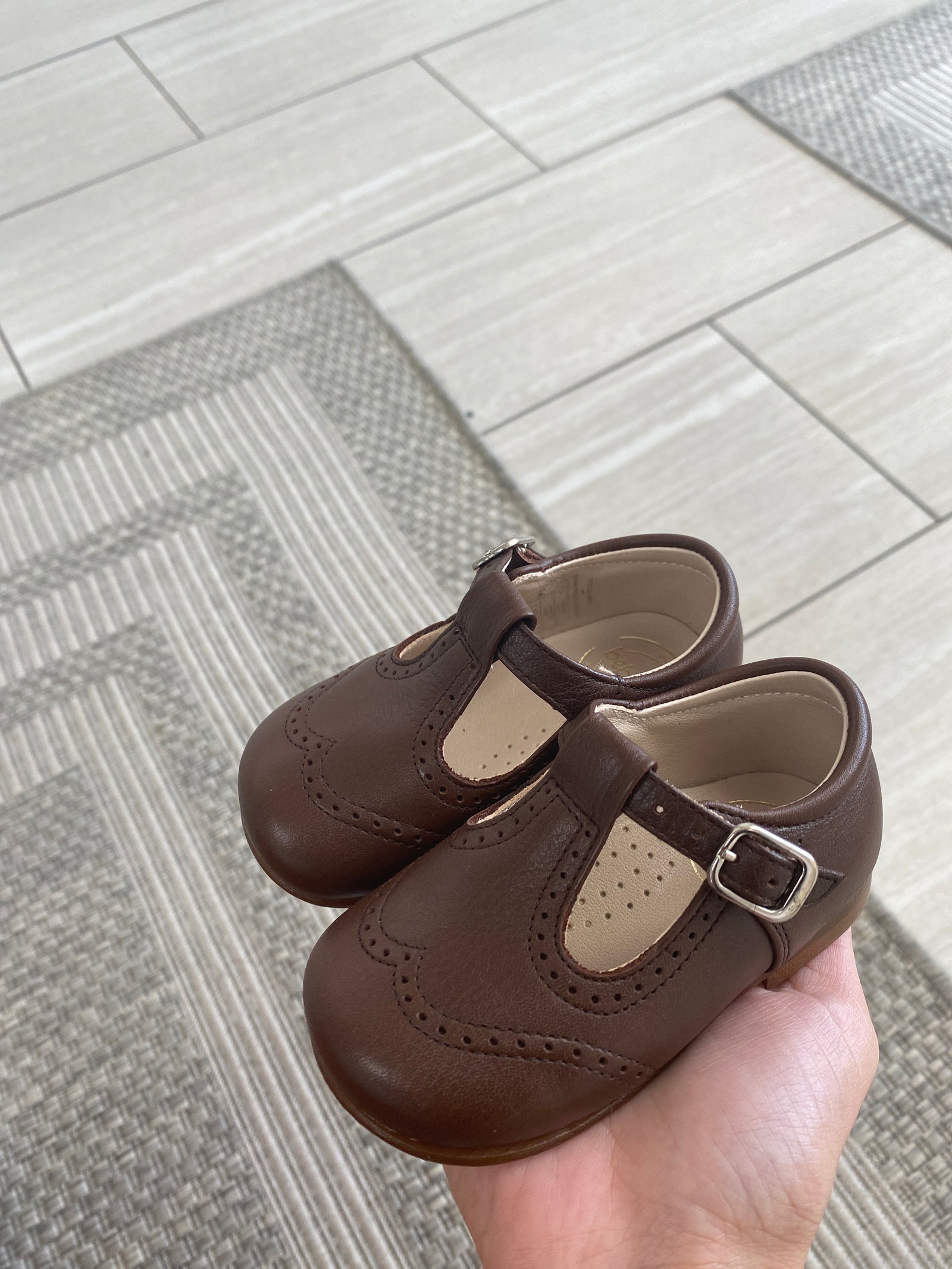 Beberlis Coco Leather Wingtip Baby Shoe-Tassel Children Shoes