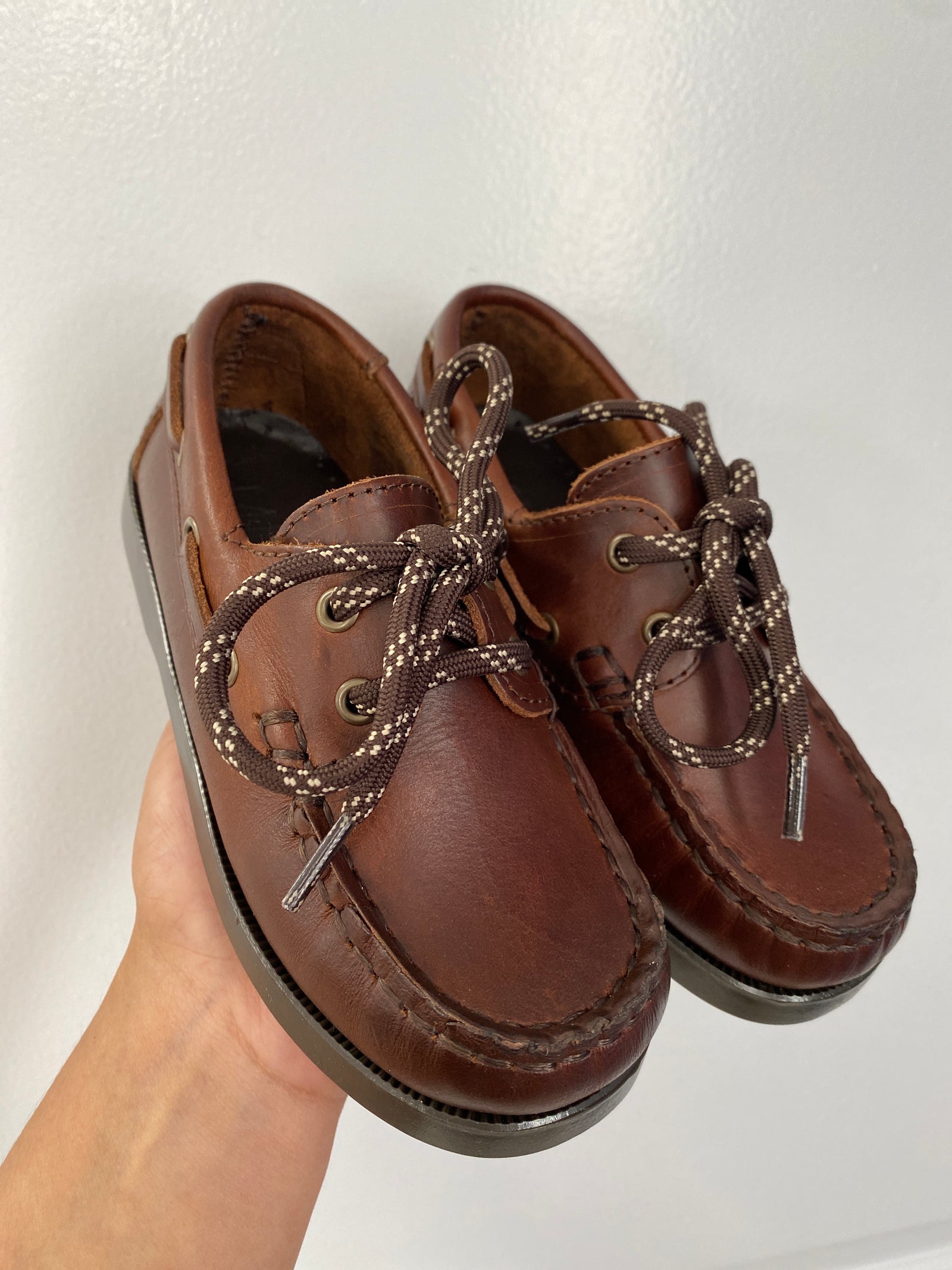 LMDI Luggage Boat Loafer-Tassel Children Shoes