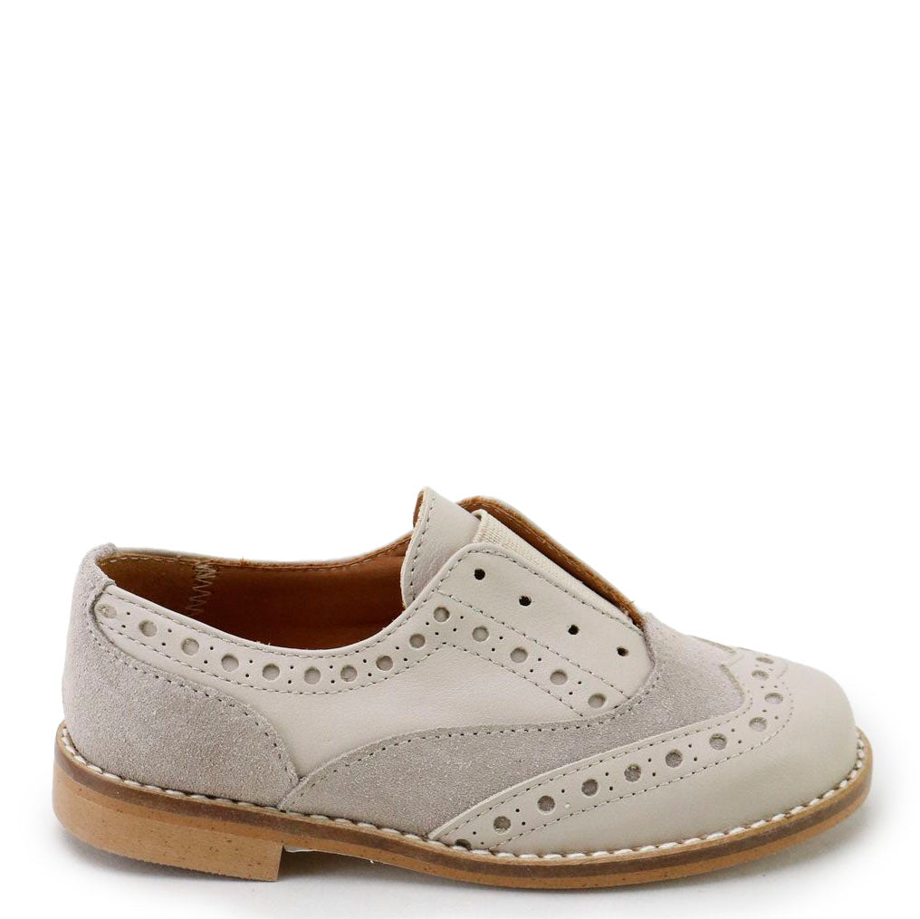 Papanatas Stone Wingtip Oxford-Tassel Children Shoes
