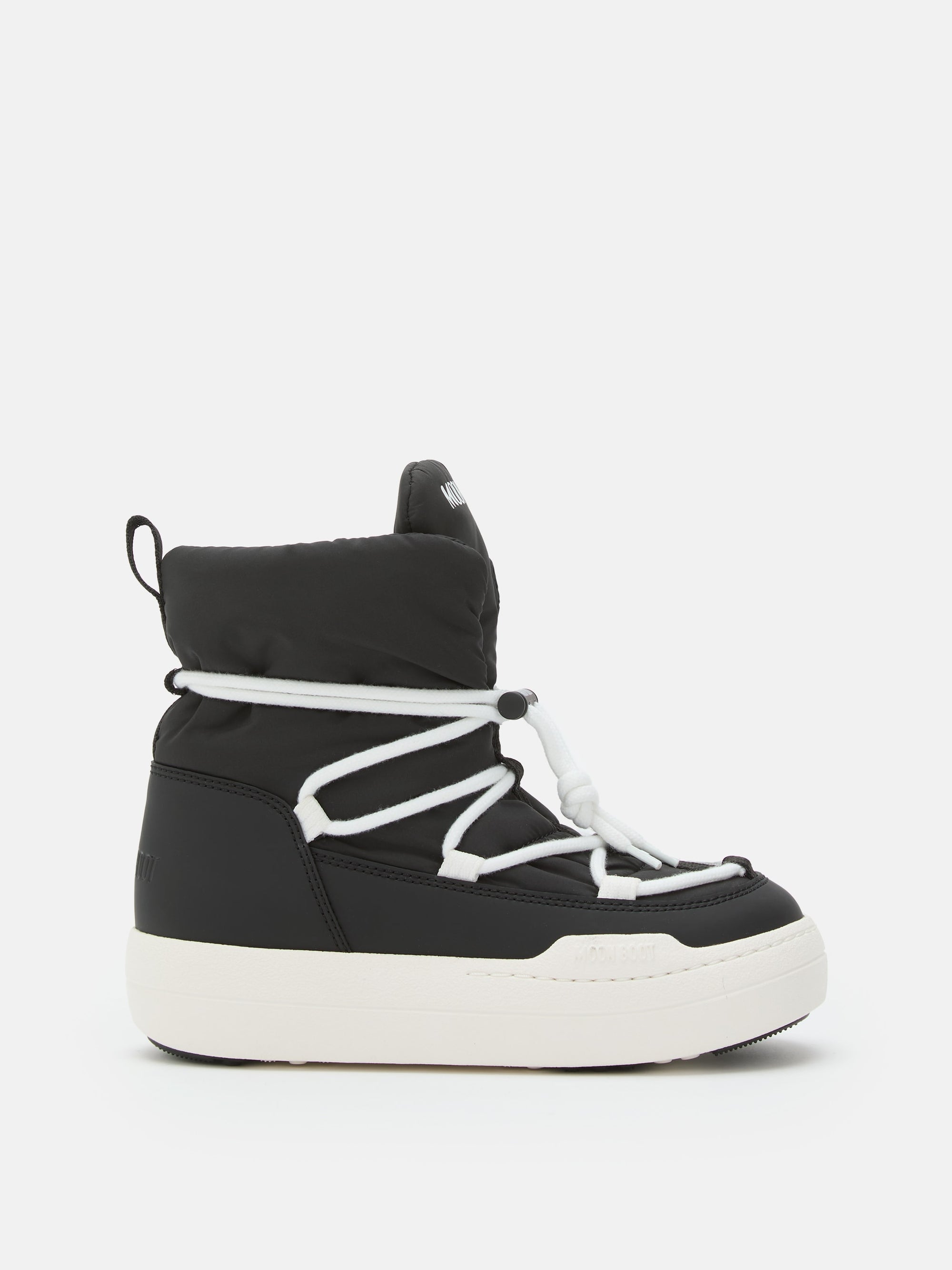 Moon Boot Black Jr Park Boot-Tassel Children Shoes