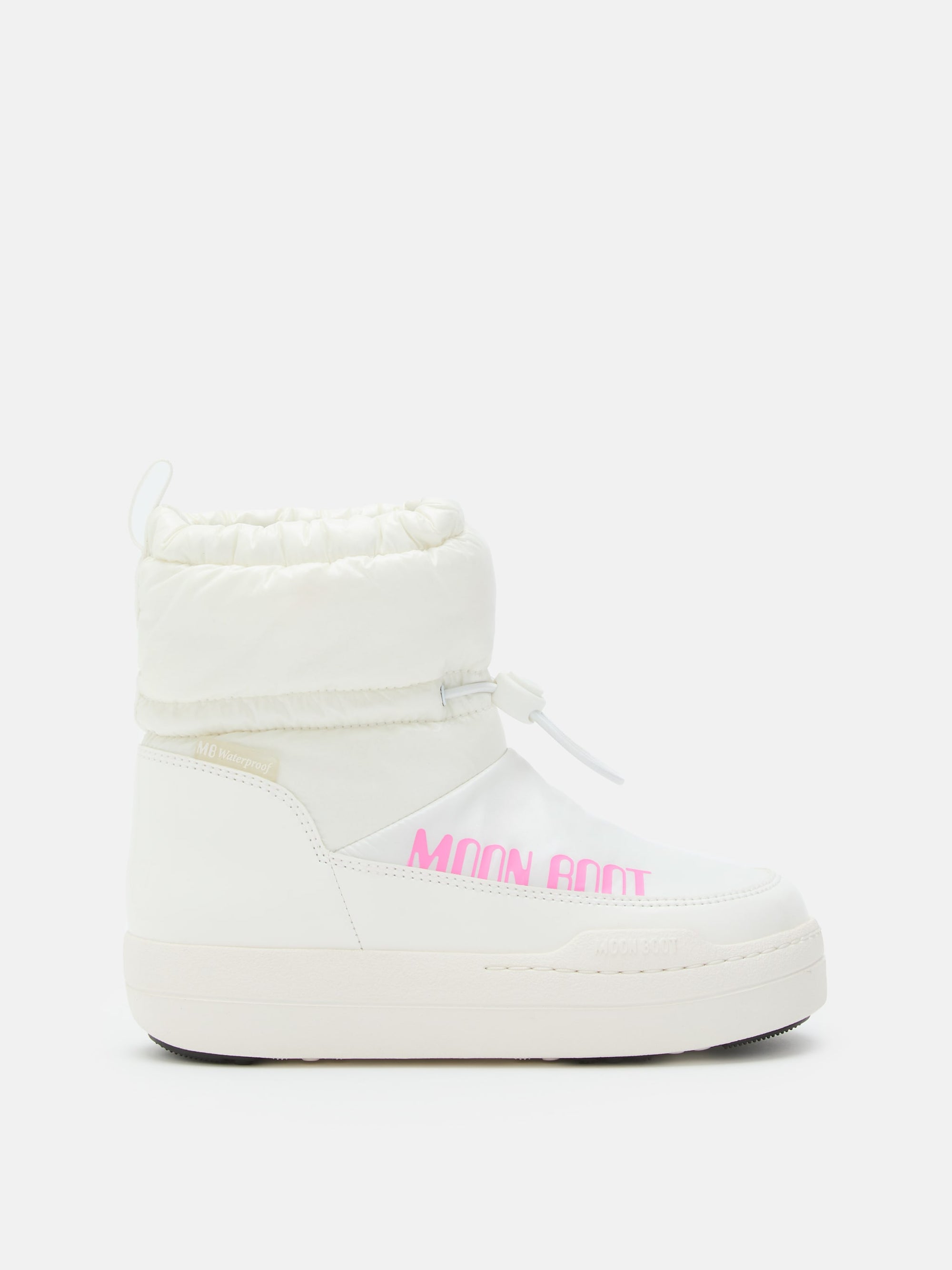 Moon Boot White Jr Tube Boot-Tassel Children Shoes
