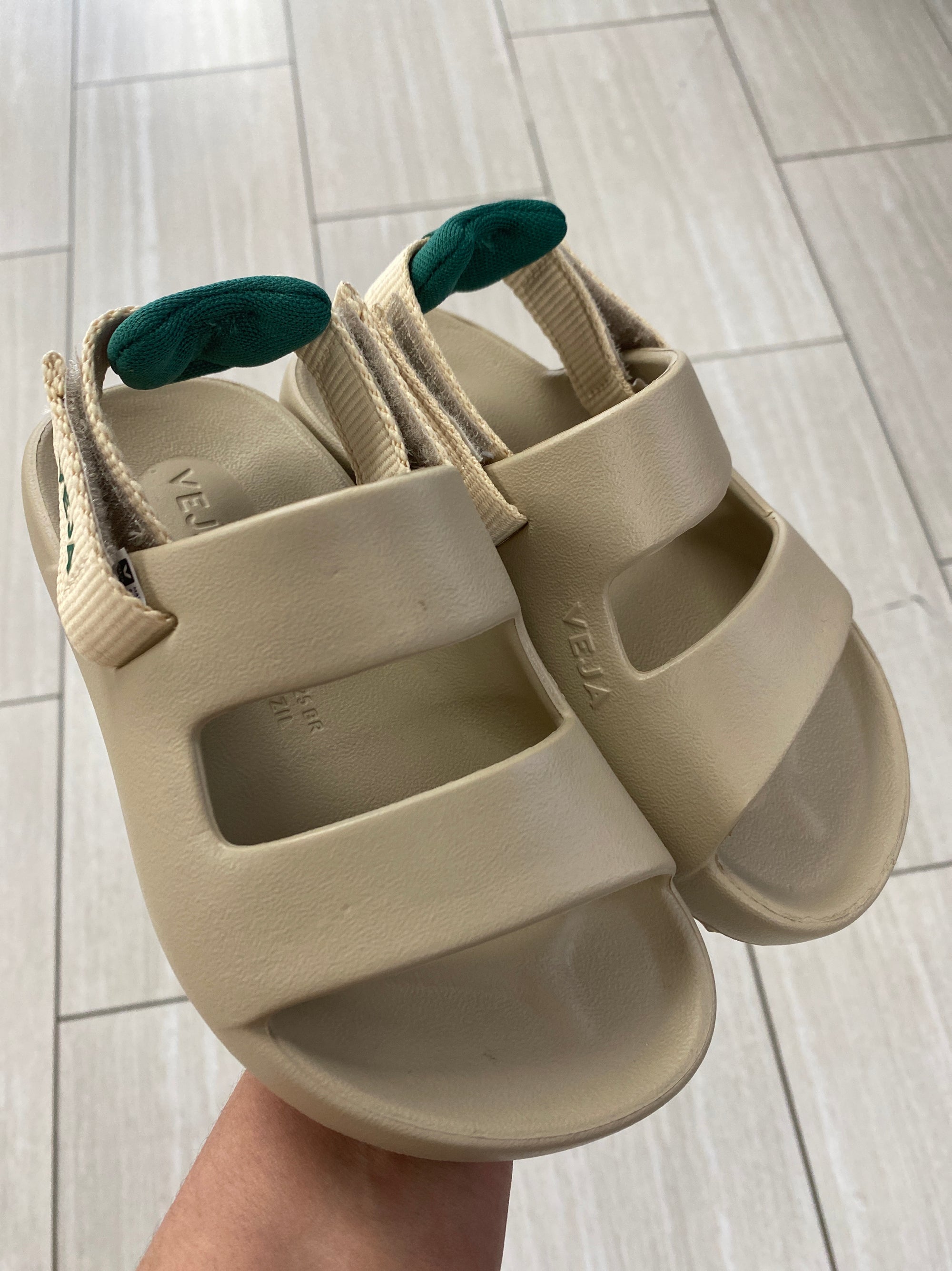 Veja Almond Mini Etna Sandal-Tassel Children Shoes