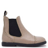 Blublonc Taupe Captoe Elastic Bootie-Tassel Children Shoes