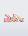 Mini Melissa Daisy Velcro Slide-Tassel Children Shoes