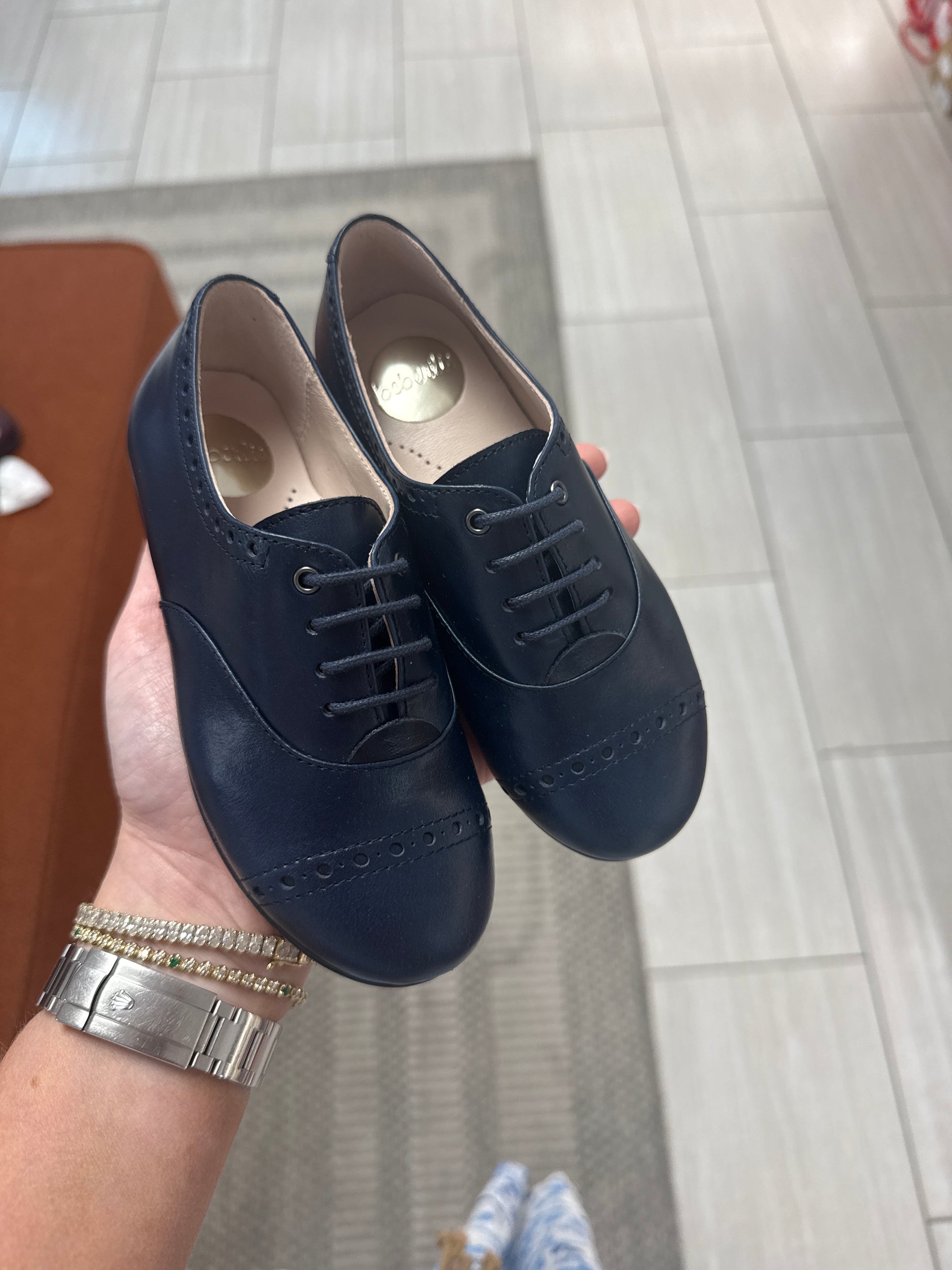 Beberlis Navy Cap Oxford