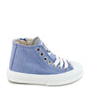 Papanatas Denim Hi Top Sneaker-Tassel Children Shoes