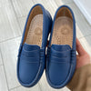 LMDI Royal Blue Penny Loafer-Tassel Children Shoes