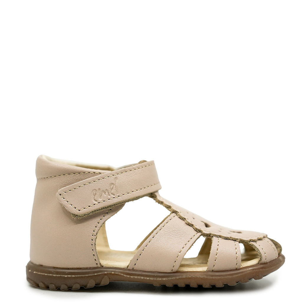Emel Baby Stone Nude Heart Gladiator Baby Sandal-Tassel Children Shoes